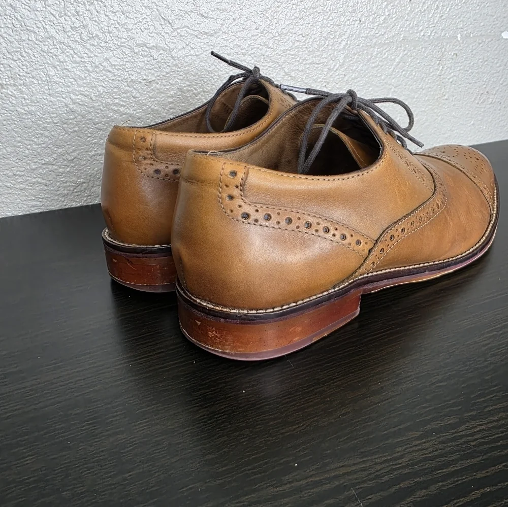 Johnston & Murphy Conard Cap Toe Oxford Mens Shoe Size‎ 10M 20-8682